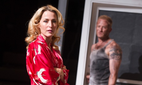 Gillian Anderson in A Streetcar Named Desire, NT Live 2014