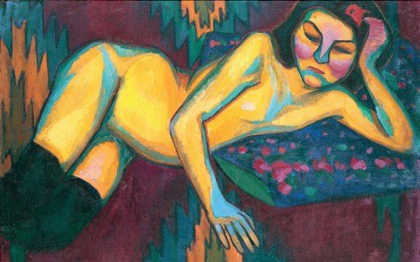Yellow Nude, 1908