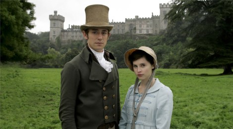 Felicity Jones and JJ Feild in Northanger Abbey, 2007