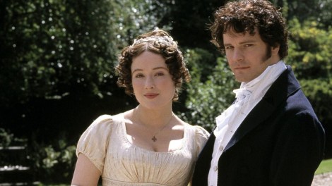 Jennifer Ehle and Colin Firth in Pride and Prejudice, 1995